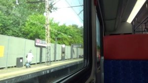 Поездка на электропоезде Иволга 2.0 ЭГ2Тв-040 от станции Тушинская до станции Нахабино