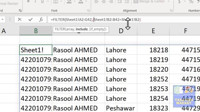 Filter function in Excel for beginners Urdu смотреть онлайн