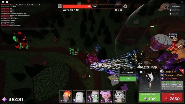 Beating Evil Tempre with the New Sparks Tower (Tower Heroes) смотреть онлайн