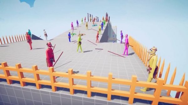 FREE FOR ALL - BATTLE ROYALE - Mod Map | Totally Accurate Battle Simulator TABS