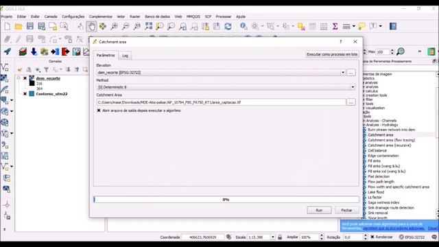 Derivar atributos do terreno pelo Qgis смотреть онлайн