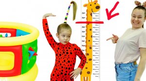 Лера превратилась в малышку и хочет прыгать на батуте - сборник всех серий