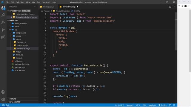 Strapi Crash Course (with React & GraphQL) #11 - Query Variables смотреть онлайн
