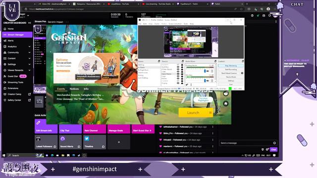 #VTuber #VTubers [GENSHIN IMPACT] 24/7 THIS WEEK! смотреть онлайн