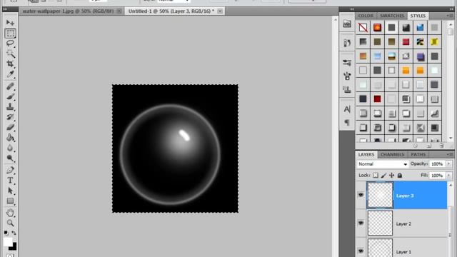 How to create - Water Bubbles Brush in photoshop cs5 tutorial смотреть онлайн