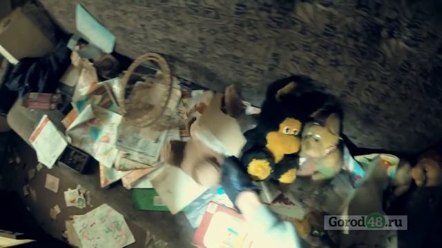 «Застывшее время»: осиротевшие игрушки в заброшенном доме неподалёку от Льва Толстого смотреть онлайн