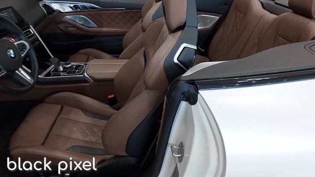 Live: обзор BMW M8 Competition Cabrio / Black Pixel смотреть онлайн