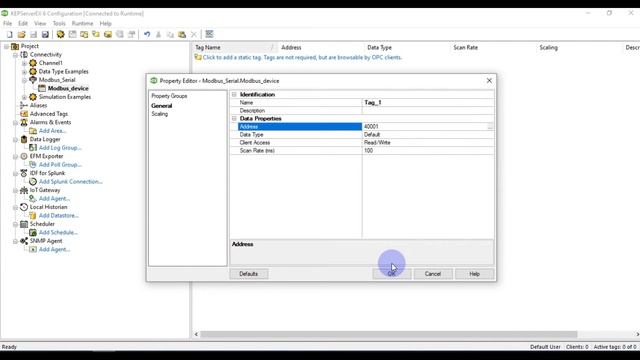 003 | Read & Write Holding Register Values of Modbus RTU\Serial Device in KEPServerEX V6 | смотреть онлайн