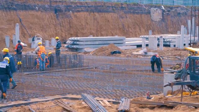 Жилой комплекс "Europe City". Ход строительства. Октябрь 2021. смотреть онлайн