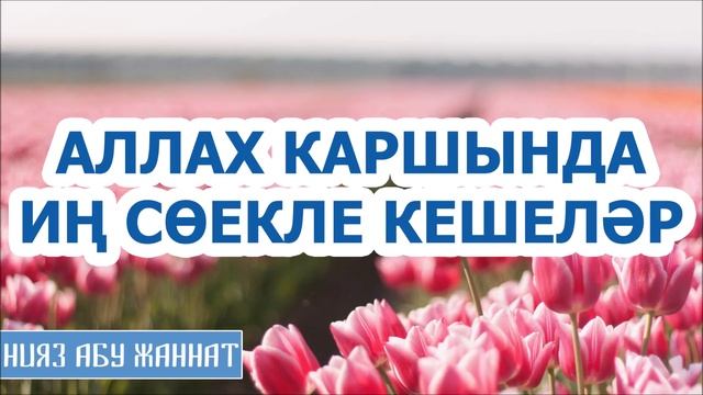 Нияз Абу Жаннат. Любимцы Аллаха, кто они? смотреть онлайн