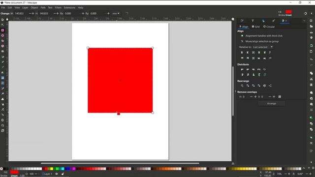 Inkscape How To Draw Square смотреть онлайн