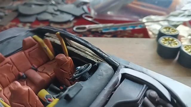 Процесс лепки BMW M4 COUPE!