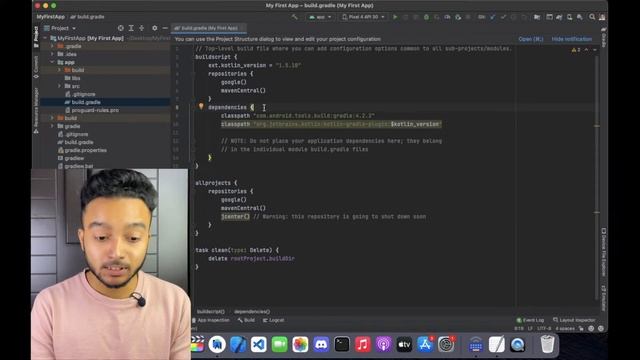 build.gradle| Dependencies | Android Development Tutorial for Beginners 2023 #13 смотреть онлайн