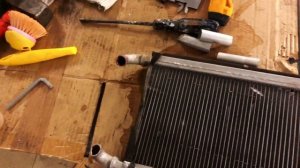 Замена радиатора отопителя салона Kia Sportage 2