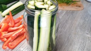 Маринованные кабачки и цукини на зиму рецепт.