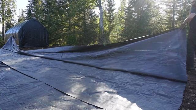 Concrete, Shelter Logic, and Parking Pad | Prepping for Our Cabin Build смотреть онлайн