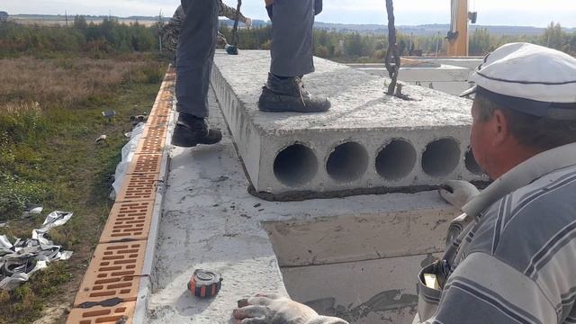 Монтаж плит перекрытия. Основные моменты. Как монтировать плиты смотреть онлайн