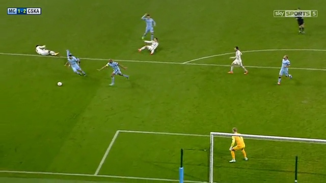 Manchester City - CSKA Moskow 1-2 (Champions League)