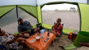 РЫБАЛКА И  ОТДЫХ СЕМЬЕЙ  НА ОБСКОМ ВОДОХРАНИЛИЩЕ ч. 1/2