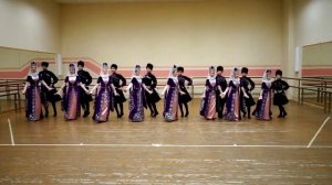 «УДЖ», старинный адыгский танец, ансамбль «Шапсугия». Руководитель Тарчокова Биба Руслановна