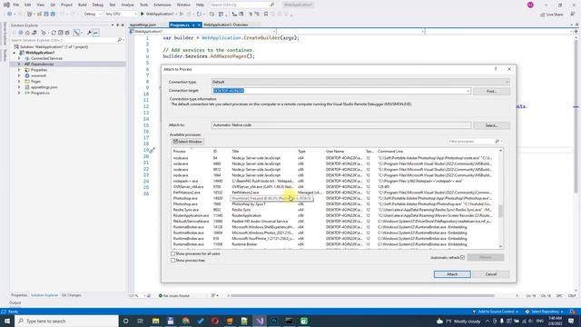 Visual Studio how to attach debugger to process|Visual Studio 2022 how to attach debugger to proces смотреть онлайн