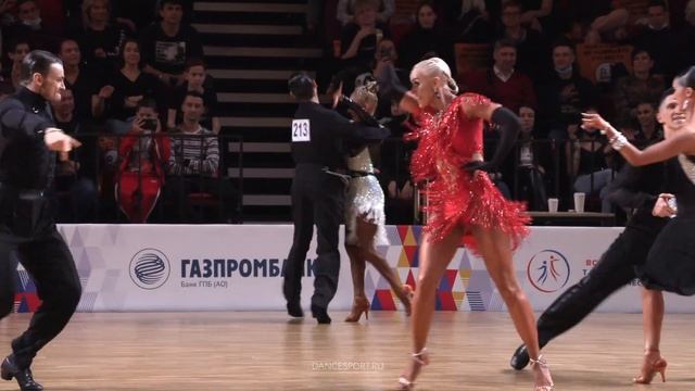 Samba | Armen Tsaturyan - Svetlana Gudyno | Russian Championship Amateur Latin 2021 смотреть онлайн
