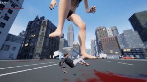Untitled Giantess Game: Vore and Foot POV