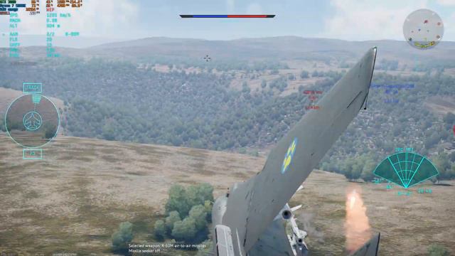 War Thunder AC7 RWR&GUI Sound Mod Test смотреть онлайн