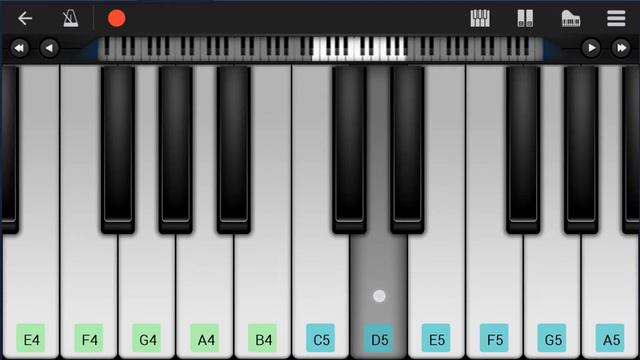 How to play Dance Macabre by Ghost on Mobile Piano (Tutorial) смотреть онлайн