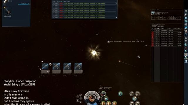 Storyline: Under Suspicion ( Level 4 ) with Tengu - Eve Online смотреть онлайн