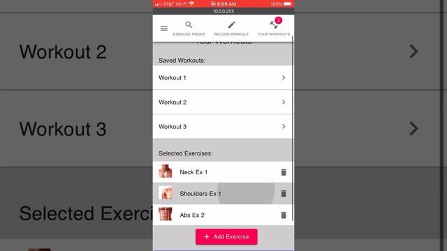 React Workout Web App смотреть онлайн