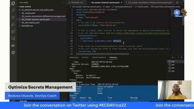 Optimizing Secrets Management by Ifeoluwa Oluwole смотреть онлайн