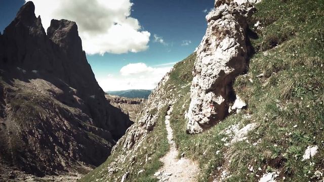 The Dolomites, Trento, Italy July 2016 - Via ferrata смотреть онлайн