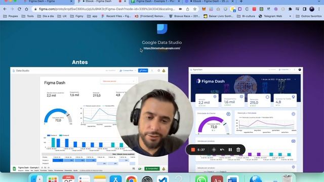 Crie Dashboards Incríveis do zero com Looker Studio (Antigo Google Data Studio) e Figma - Aula 1 смотреть онлайн