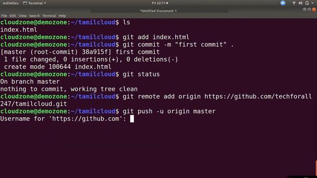 Website Hosting on Github | Tamil Cloud смотреть онлайн