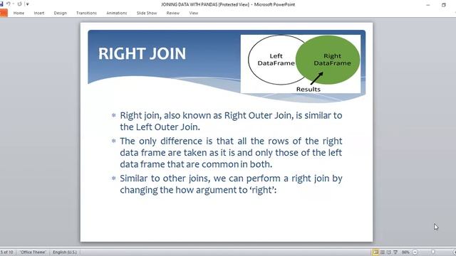 PYTHON | 4 | JOINING DATA WITH PANDAS | DATACAMP | DATA SCIENCE | MACHINE LEARNING | DR. HAMMAD смотреть онлайн