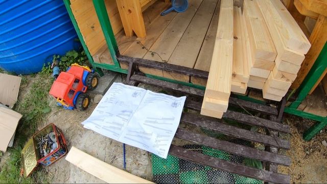 Сборка Деревянная детская площадка для дачи Раскрась сам Элемент 8, 3,5 х 3,2 м.Самсон. Часть 1. смотреть онлайн