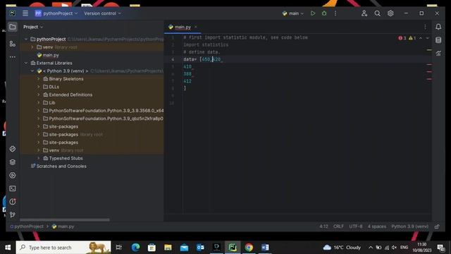 Unveil simple way to calculate the mean score using python language смотреть онлайн