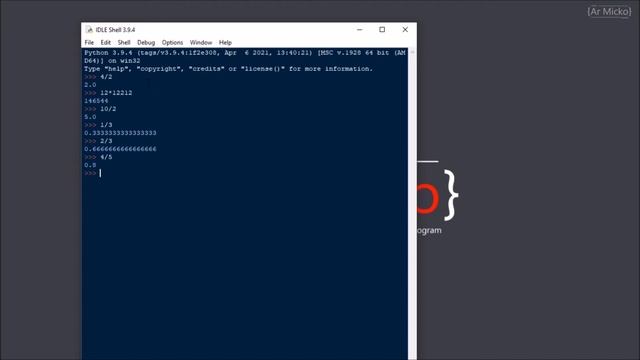 Expressions with Division/Float and Multiplication Operator/Back Expressions/Python Tutorial смотреть онлайн