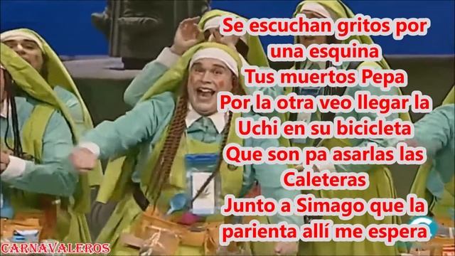 Pasodoble "Me levanto muy temprano" de Las del convento de Santa María-Chiri Letra, lyrics y karaok смотреть онлайн