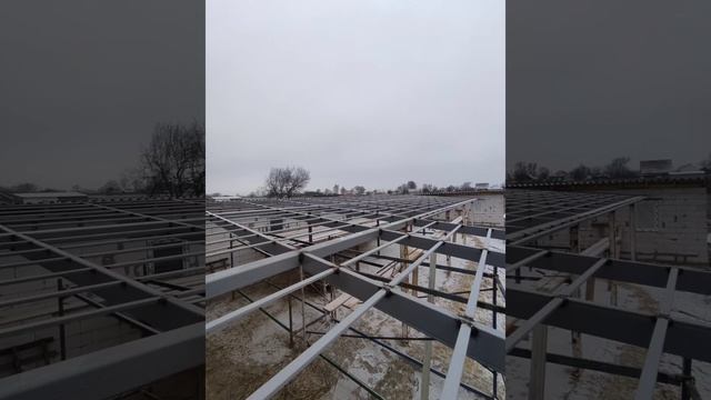 Навес из сотового поликарбоната. смотреть онлайн