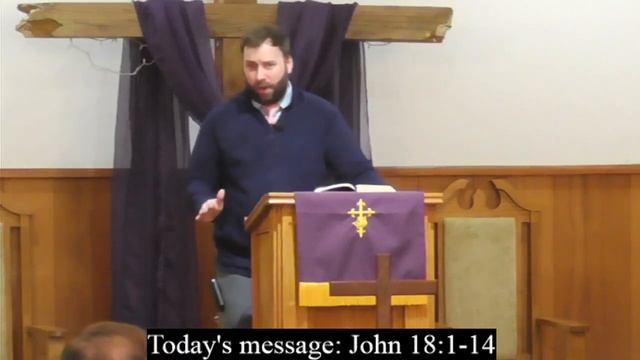 New Hope Cumberland Presbyterian Church - Sermon: John 18:1-14 смотреть онлайн