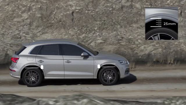 Audi Q5 2020 с адаптивной пневматической подвеской