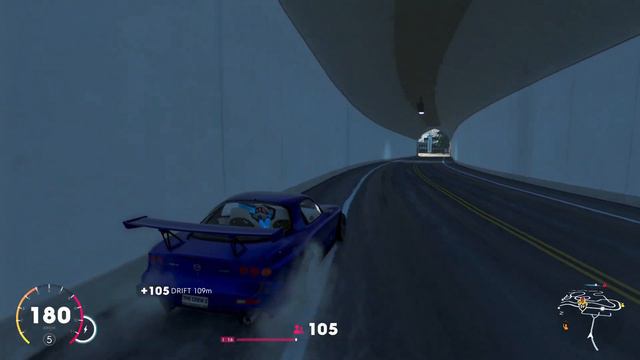 best sounding car in the crew 2 by far! [The RX-7 through a tunnel смотреть онлайн