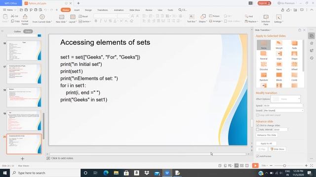 Python basic syntax part 4 Set and Dictionary смотреть онлайн