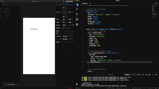 Framer X - Http Request & Enum tutorial смотреть онлайн