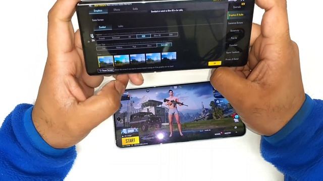 Dimensity 9000 Vs Snapdragon 8+Gen1 PUBG 90fps Graphics Settings ???