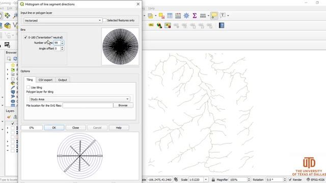 13 -- QGIS -- Rose Diagram смотреть онлайн