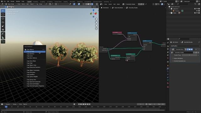 Create Huge Environments in Blender with Proxies | Blender Geometry Nodes Tutorial смотреть онлайн