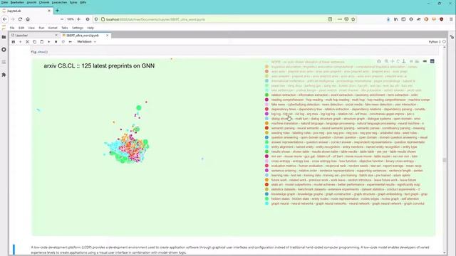 125 arxiv PDFs in 3D Graph w/ Semantic Segmentation w/ #pytorch #bert (SBERT 7) смотреть онлайн